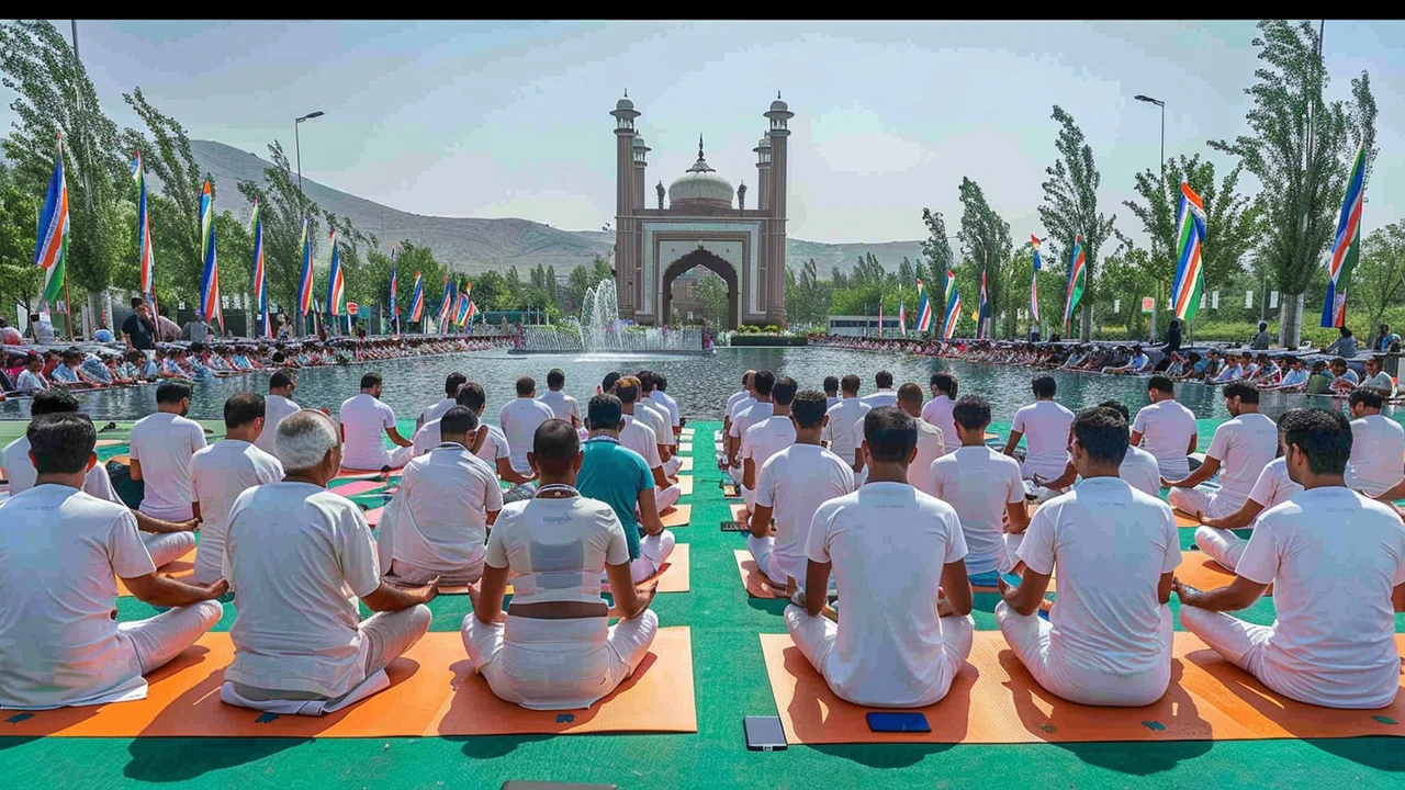 प्रधानमंत्री मोदी के अंतरराष्ट्रीय योग दिवस 2024 की तैयारी में जुटा श्रीनगर