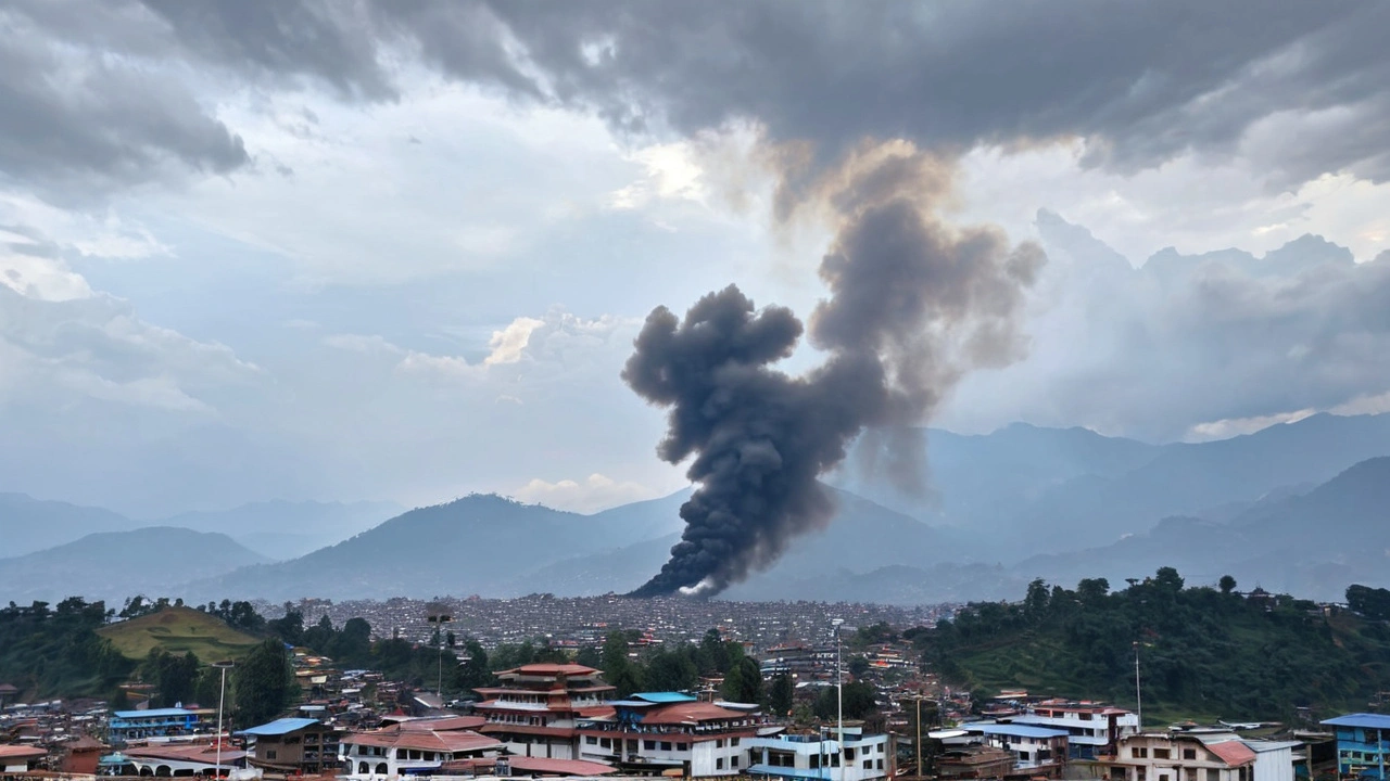 काठमांडू में सौर्य एयरलाइंस के विमान हादसे में 18 की मौत, पायलट बचा
