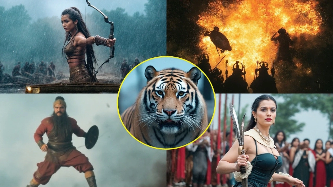 Kantara Chapter 1 ट्रेलर के 7 दृश्य बायहुबली, पोनिनयन सिलवन और छावा से मिलते‑जुलते